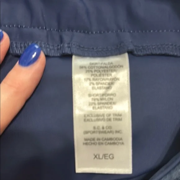 Denim Blue Women's Skirt - Picture 4 of 5